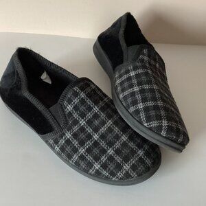 George Men's Slip-on Slippers Size 9 Warm Comfy Loafers House Shoes
